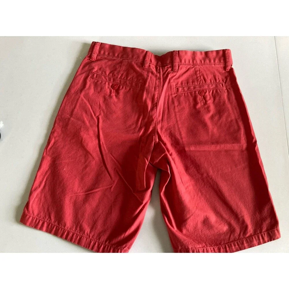Gap Classic Gap Khakis Men’s Shorts Red NWOTS Cotton New Excellent Condition